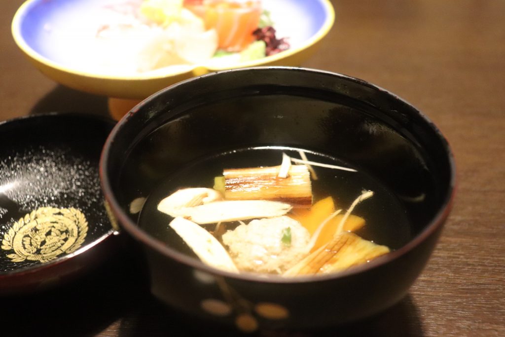 青根温泉 湯元不忘閣　夕食